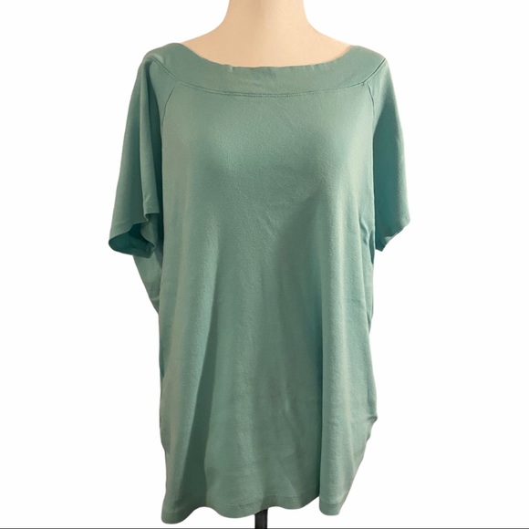 Jones New York Boat Neck Top Short Sleeve SZ 2X - Picture 1 of 4